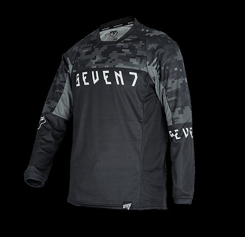 Seven Seven Design Camo Desert Black Jersey